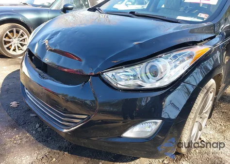 2013 Hyundai Elantra Limited z USA, uszkodzony, nr VIN KMHDH4AEXDU670970